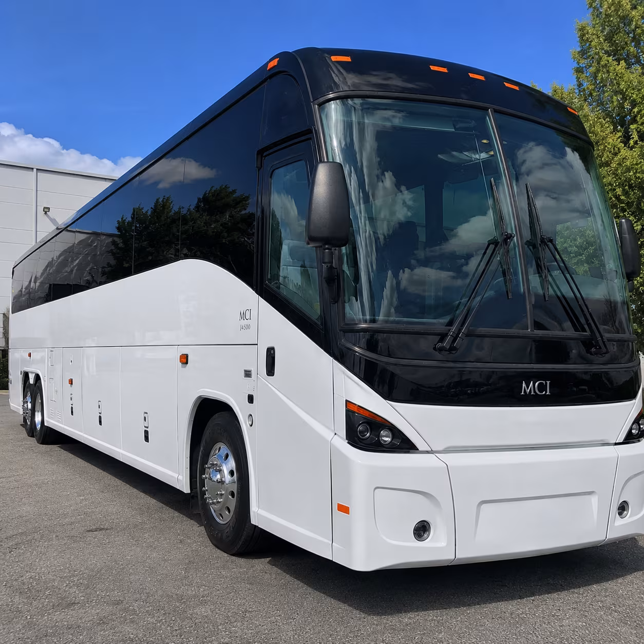 charter buses for corporate events and office shuttles in tustin