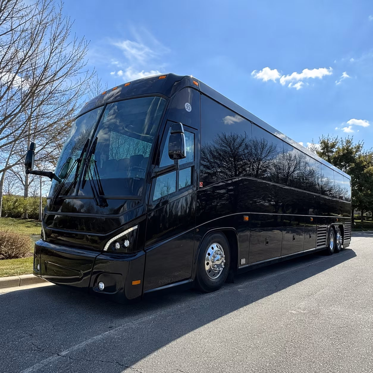 charter buses for tustin high school and foothill high school prom groups