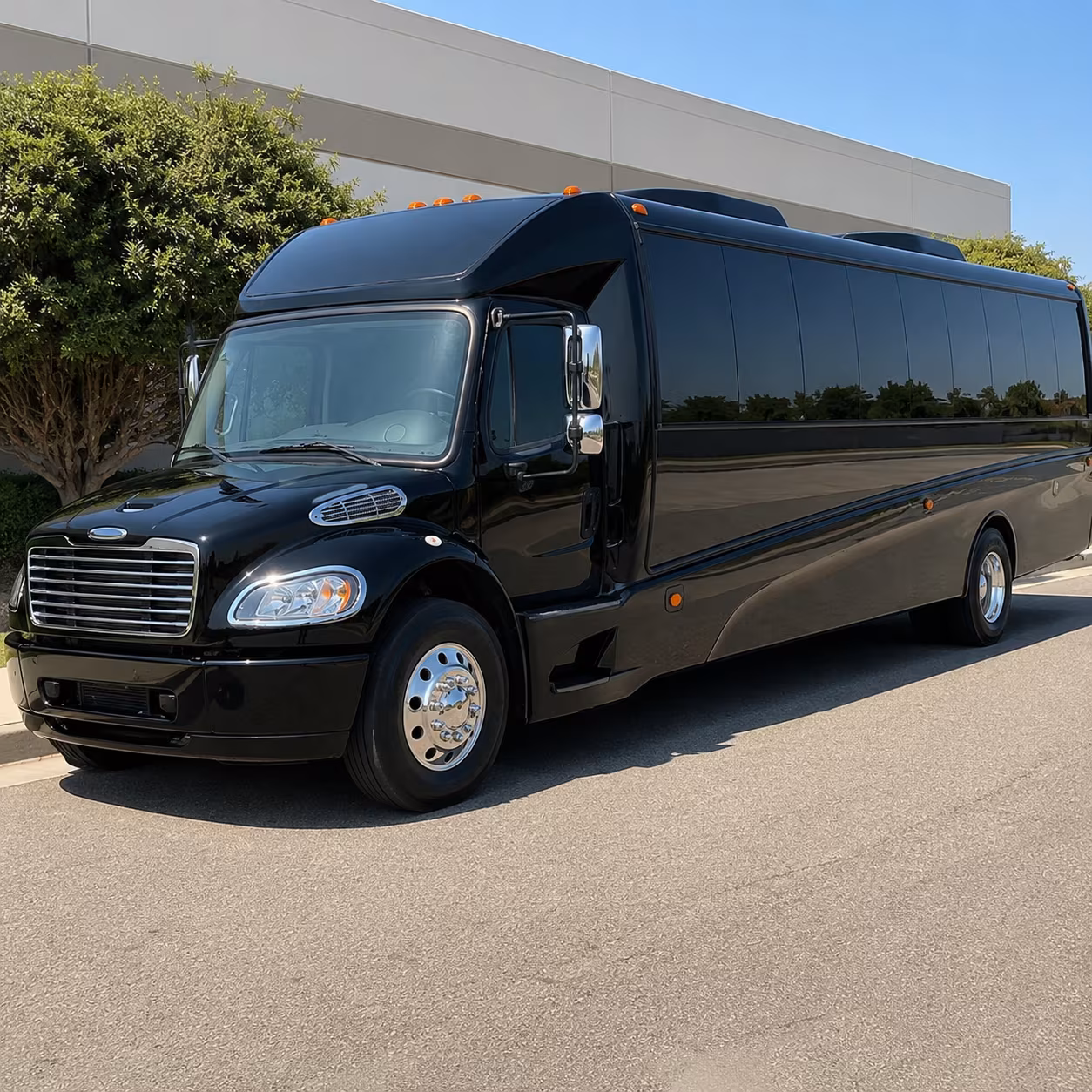 minibuses for breakout groups and off site convention dinners near tustin