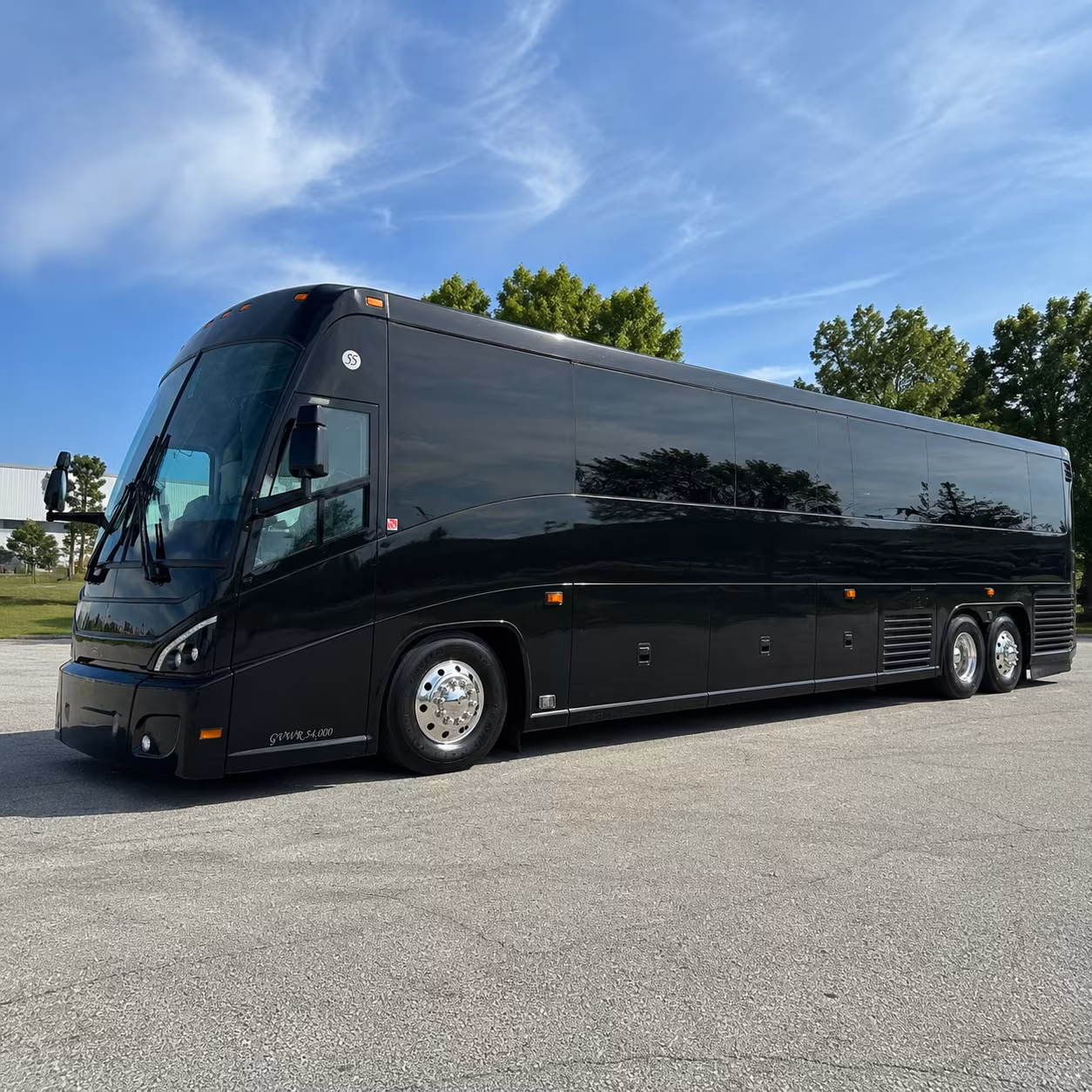 tustin 47 passenger charter bus