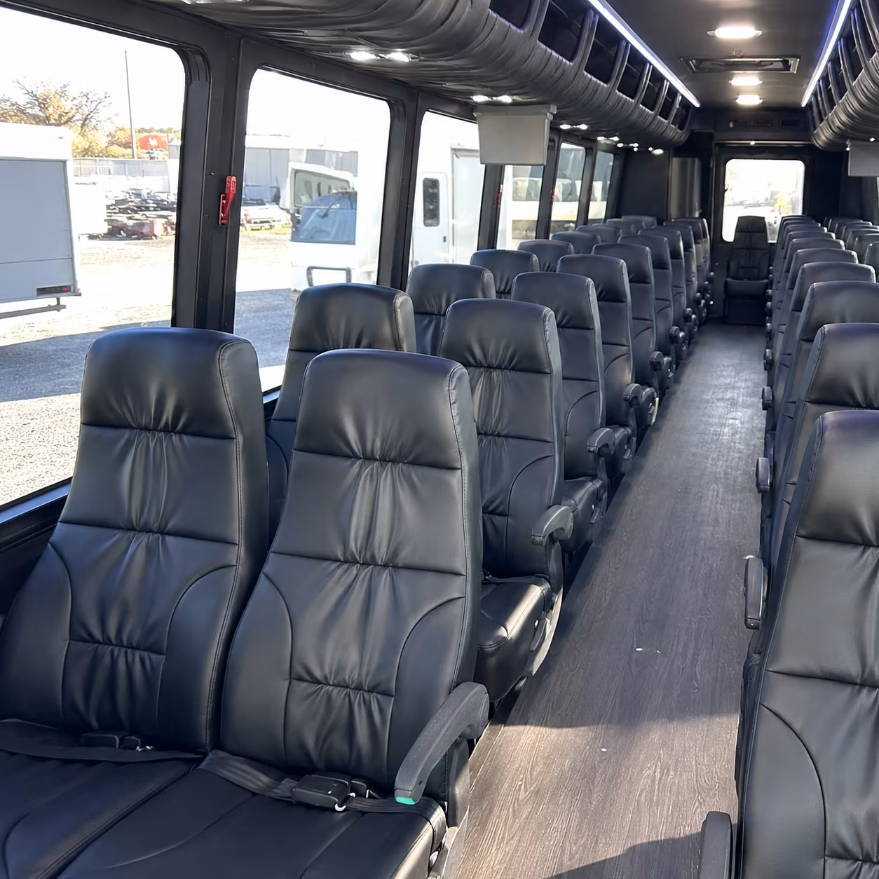 tustin convention transportation onboard seating