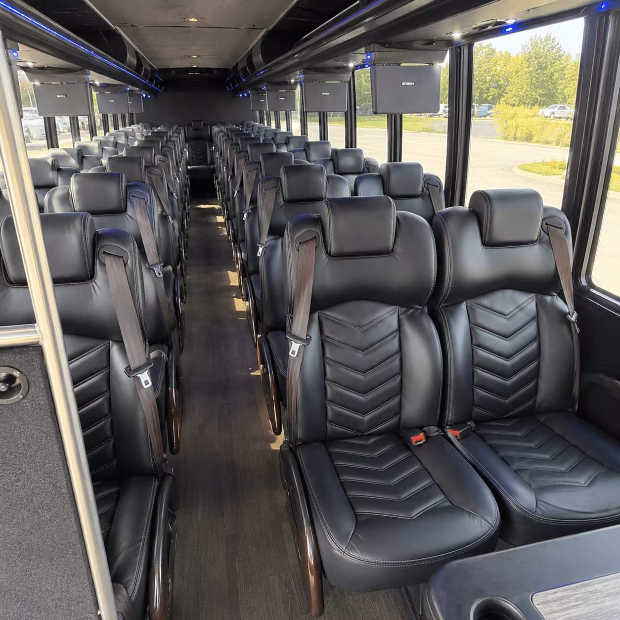 tustin event transportation onboard seating