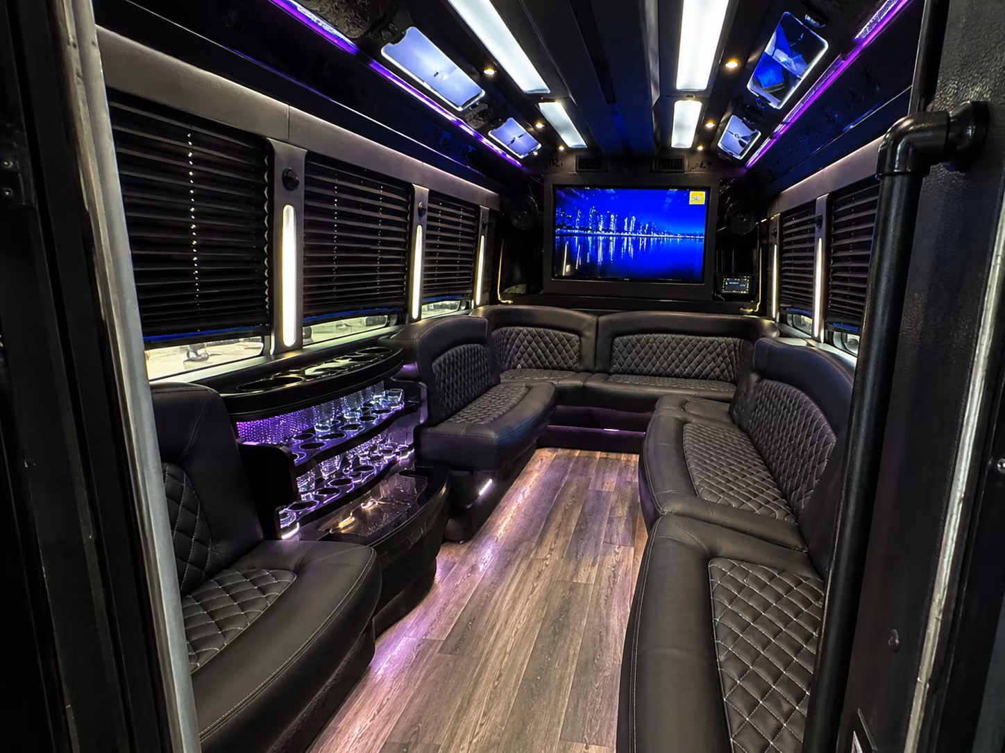 tustin holiday party bus rental